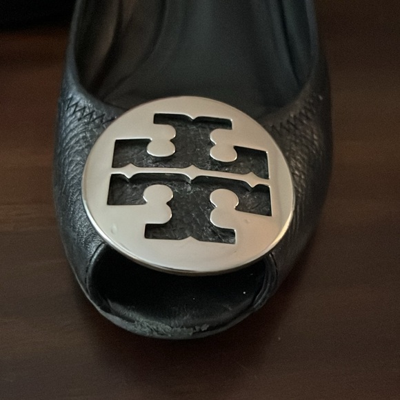 Tory Burch Sally 2 peep tor wedge pump - Picture 5 of 5